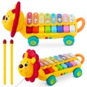ZABAWKA EDUKACYJNA CYMBAŁKI, KSYLOFON LEWEK RK-740 RICOKIDS