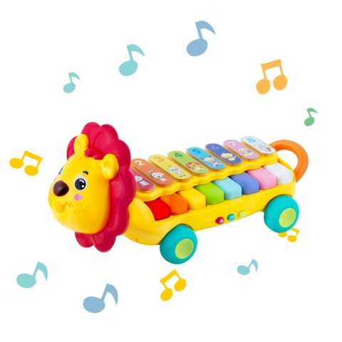 ZABAWKA EDUKACYJNA CYMBAŁKI, KSYLOFON LEWEK RK-740 RICOKIDS ZABAWKA EDUKACYJNA CYMBAŁKI, KSYLOFON LEWEK RK-740 RICOKIDS