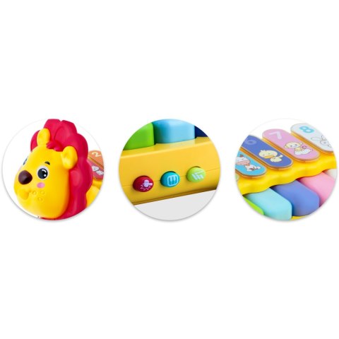 ZABAWKA EDUKACYJNA CYMBAŁKI, KSYLOFON LEWEK RK-740 RICOKIDS ZABAWKA EDUKACYJNA CYMBAŁKI, KSYLOFON LEWEK RK-740 RICOKIDS