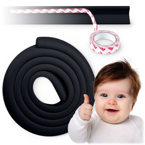 ZABEZPIECZAJĄCA TAŚMA PIANKOWA RICOKIDS 798701 CZARNA 2 M ZABEZPIECZAJĄCA TAŚMA PIANKOWA RICOKIDS 798701 CZARNA 2 M