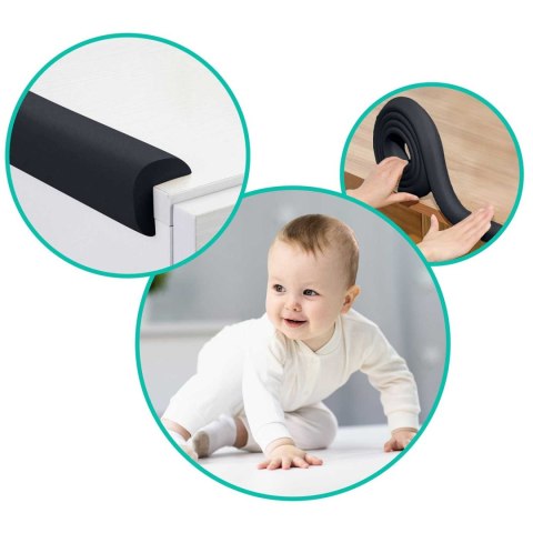 ZABEZPIECZAJĄCA TAŚMA PIANKOWA RICOKIDS 798711 CZARNA 6 M ZABEZPIECZAJĄCA TAŚMA PIANKOWA RICOKIDS 798711 CZARNA 6 M