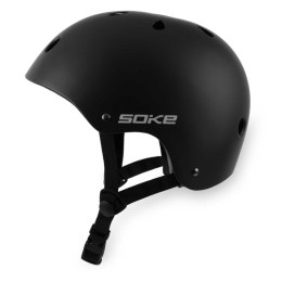 KASK SPORTOWY SOKE K1 CZARNY M