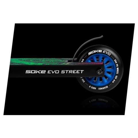 HULAJNOGA WYCZYNOWA SOKE EVO STREET BLACK RAINBOW HULAJNOGA WYCZYNOWA SOKE EVO STREET BLACK RAINBOW