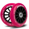 KÓŁKA DO HULAJNOGI 100 MM RUBINOWE 2 SZT