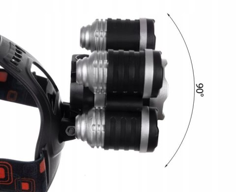 Latarka czołowa 5 x LED T6 CREE Latarka czołowa 5 x LED T6 CREE