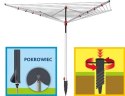 Suszarka zewnętrzna Vileda Sun Lift Plus 60