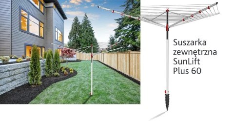 Suszarka zewnętrzna Vileda Sun Lift Plus 60 Suszarka zewnętrzna Vileda Sun Lift Plus 60