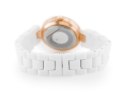 ZEGAREK DAMSKI LONGBO - CHANNEL - WHITE/GOLD (Zx610A)