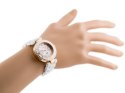 ZEGAREK DAMSKI LONGBO - CHANNEL - WHITE/GOLD (Zx610A)