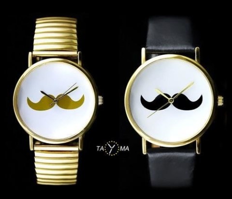 ZEGAREK DAMSKI MUSTACHE - WĄSY - ASOx (Zx548) ZEGAREK DAMSKI MUSTACHE - WĄSY - ASOx (Zx548)