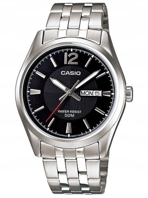 ZEGAREK MĘSKI CASIO MTP-1335D 1AV (ZD026A) + BOX ZEGAREK MĘSKI CASIO MTP-1335D 1AV (ZD026A) + BOX