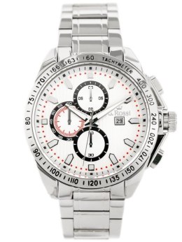 ZEGAREK MĘSKI G. ROSSI - BLUES (ZG094D) - WHITE + BOX