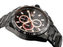 ZEGAREK MĘSKI G. ROSSI - BLUES (ZG094G) BLACK/ROSE + BOX