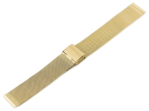 BRANSOLETA 301G - SIATKA HQ - ZŁOTA - 20MM BRANSOLETA 301G - SIATKA HQ - ZŁOTA - 20MM