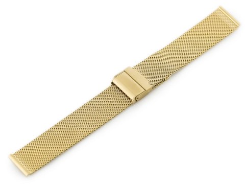 BRANSOLETA 302G - SIATKA HQ - ZŁOTA - 20MM BRANSOLETA 302G - SIATKA HQ - ZŁOTA - 20MM