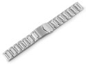 BRANSOLETA 601S - STALOWA HQ - SREBRNA - 22MM
