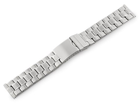 BRANSOLETA 606S - STALOWA HQ - SREBRNA - 22MM BRANSOLETA 606S - STALOWA HQ - SREBRNA - 22MM