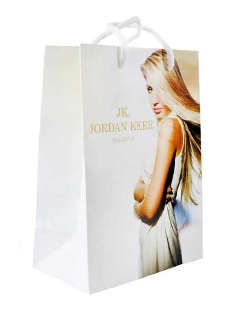 TOREBKA PREZENTOWA - JORDAN KERR - BIAŁA TOREBKA PREZENTOWA - JORDAN KERR - BIAŁA