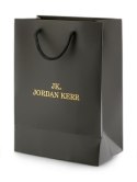 TOREBKA PREZENTOWA - JORDAN KERR - SZARA/ZŁOTA