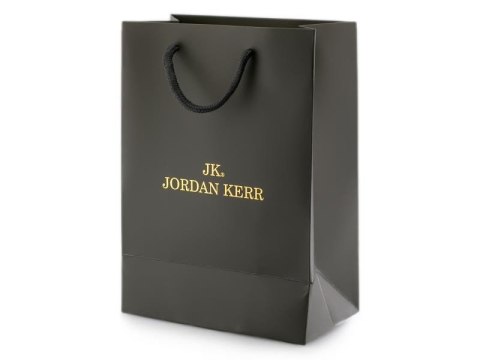 TOREBKA PREZENTOWA - JORDAN KERR - SZARA/ZŁOTA TOREBKA PREZENTOWA - JORDAN KERR - SZARA/ZŁOTA