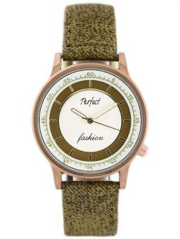 ZEGAREK DAMSKI PERFECT A379 - OLIVE (ZP826C)