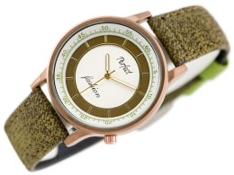 ZEGAREK DAMSKI PERFECT A379 - OLIVE (ZP826C)