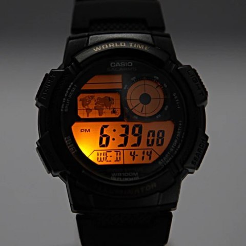 ZEGAREK MĘSKI CASIO AE-1000W 3AVDF (ZD073B) - WORLD TIME + BOX ZEGAREK MĘSKI CASIO AE-1000W 3AVDF (ZD073B) - WORLD TIME + BOX