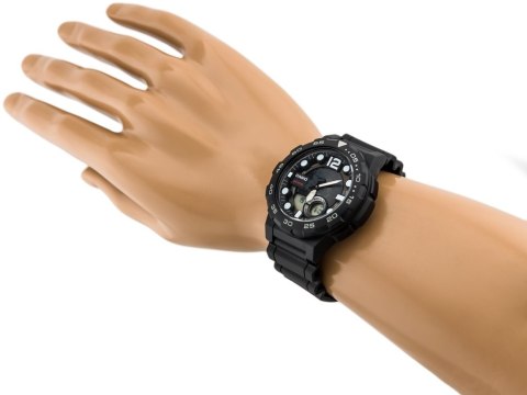 ZEGAREK MĘSKI CASIO AEQ-100W 1AV (ZD070A) - WORLD TIME + BOX ZEGAREK MĘSKI CASIO AEQ-100W 1AV (ZD070A) - WORLD TIME + BOX