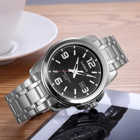 ZEGAREK MĘSKI CASIO MTP-1314D-1AV (ZD024C) + BOX ZEGAREK MĘSKI CASIO MTP-1314D-1AV (ZD024C) + BOX