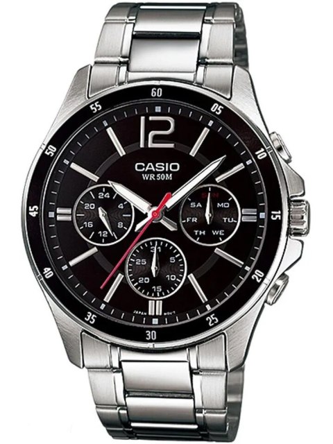 ZEGAREK MĘSKI CASIO MTP-1374D 1AV (ZD063B) + BOX ZEGAREK MĘSKI CASIO MTP-1374D 1AV (ZD063B) + BOX