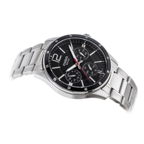 ZEGAREK MĘSKI CASIO MTP-1374D 1AV (ZD063B) + BOX ZEGAREK MĘSKI CASIO MTP-1374D 1AV (ZD063B) + BOX
