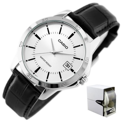 ZEGAREK MĘSKI CASIO MTP-V004L-7A (ZD046A) + BOX ZEGAREK MĘSKI CASIO MTP-V004L-7A (ZD046A) + BOX