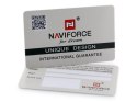ZEGAREK MĘSKI NAVIFORCE GLOCK (ZN039C) - BLACK/RED