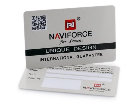 ZEGAREK MĘSKI NAVIFORCE GLOCK (ZN039C) - BLACK/RED ZEGAREK MĘSKI NAVIFORCE GLOCK (ZN039C) - BLACK/RED