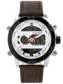ZEGAREK MĘSKI NAVIFORCE - NF9097 (ZN043A) - BROWN/SILVER