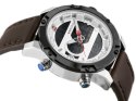 ZEGAREK MĘSKI NAVIFORCE - NF9097 (ZN043A) - BROWN/SILVER