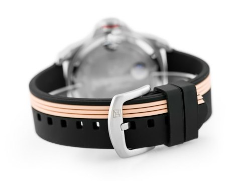 ZEGAREK MĘSKI NAVIFORCE - NF9098 (ZN045A) - BEIGE/BLACK ZEGAREK MĘSKI NAVIFORCE - NF9098 (ZN045A) - BEIGE/BLACK