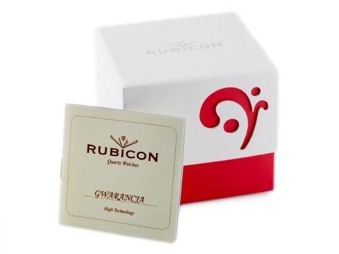 ZEGAREK MĘSKI RUBICON RNDD60 (ZR078A) - STALOWY ZEGAREK MĘSKI RUBICON RNDD60 (ZR078A) - STALOWY