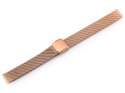 BRANSOLETA PACIFIC M6 - SIATKA HQ - ROSEGOLD 12MM