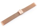 BRANSOLETA PACIFIC M6 - SIATKA HQ - ROSEGOLD 22MM