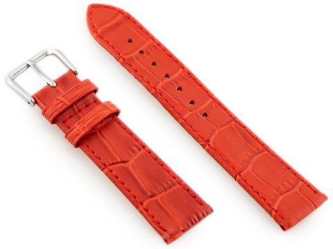 PASEK SKÓRZANY DO ZEGARKA W41 - CZERWONY - 22MM PASEK SKÓRZANY DO ZEGARKA W41 - CZERWONY - 22MM