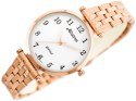ZEGAREK DAMSKI ALBATROSS GLAMOUR ABBB97 (ZA537C) ROSE GOLD/WHITE