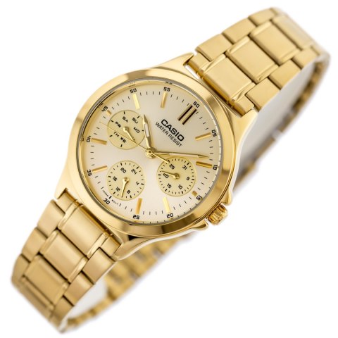 ZEGAREK DAMSKI CASIO LTP-V300G-9A (ZD566C) + BOX ZEGAREK DAMSKI CASIO LTP-V300G-9A (ZD566C) + BOX