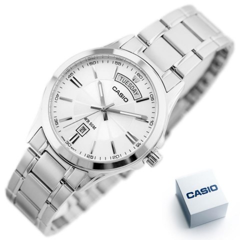 ZEGAREK MĘSKI CASIO MTP-1381D-7AVDF (ZD076B) + BOX ZEGAREK MĘSKI CASIO MTP-1381D-7AVDF (ZD076B) + BOX