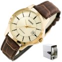 ZEGAREK MĘSKI CASIO MTP-V004GL-9A (ZD046C) + BOX