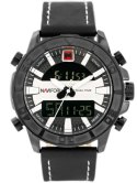ZEGAREK MĘSKI NAVIFORCE - NF9114 (ZN046A) - BLACK/SILVER