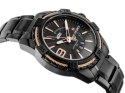ZEGAREK MĘSKI NAVIFORCE - NF9117 (ZN059C) - BLACK/ROSEGOLD + BOx