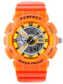 ZEGAREK MĘSKI PERFECT SHOCK (ZP219F) - ORANGE