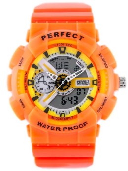 ZEGAREK MĘSKI PERFECT SHOCK (ZP219F) - ORANGE