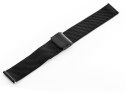 BRANSOLETA BISSET (BB009E) - CZARNA 12MM